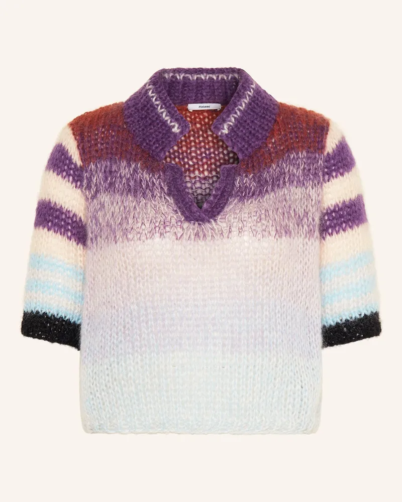 MAIAMI Strickshirt Hellblau
