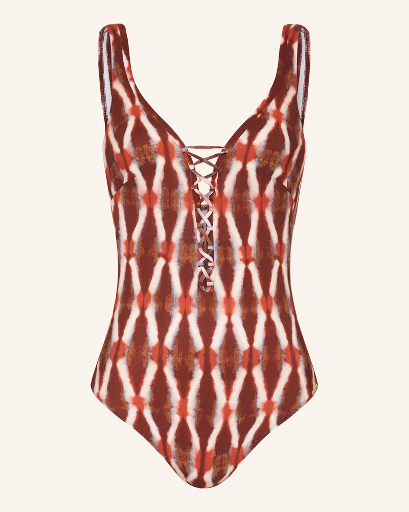 Maryan Mehlhorn Bügel-Badeanzug SANGUINE Dunkelrot