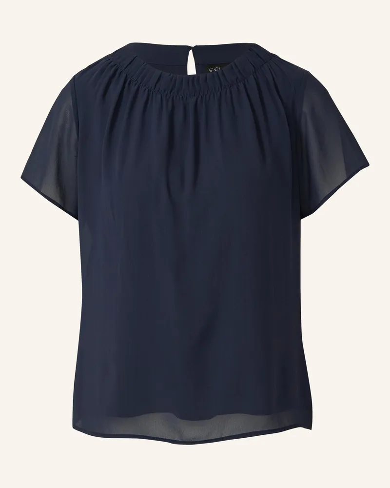 S.Oliver Bluse blau Blau