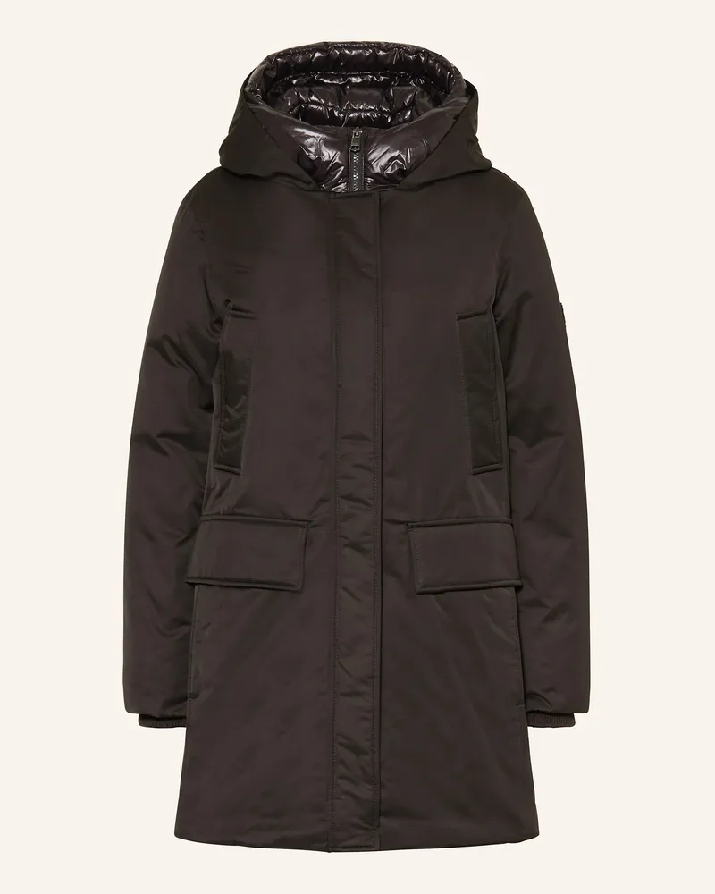 Tommy Hilfiger Parka schwarz Schwarz
