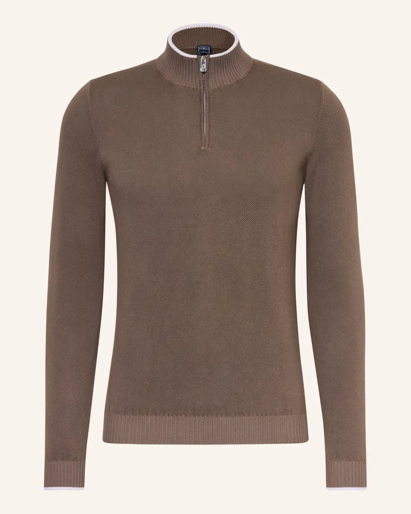 Fedeli Piqué-Troyer beige Taupe