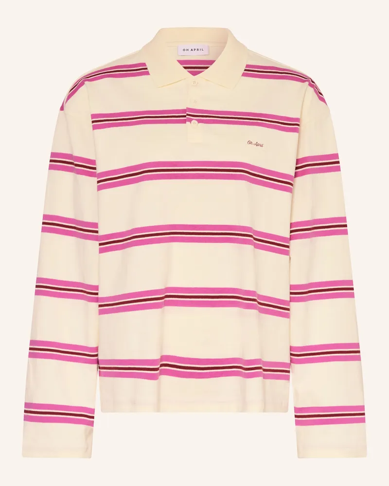 OH APRIL Rugbyshirt Jolina pink Ecru