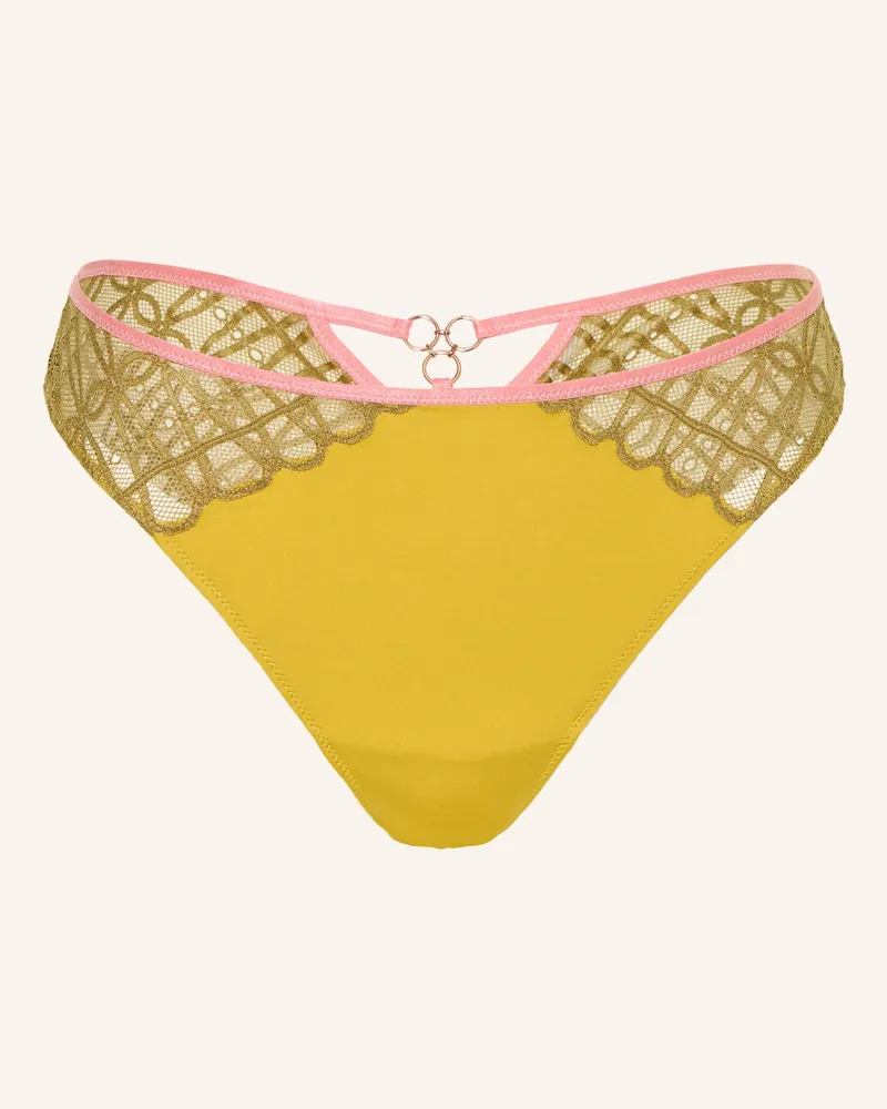 Mey Slip Serie POETRY TEMPTATION Dunkelgelb