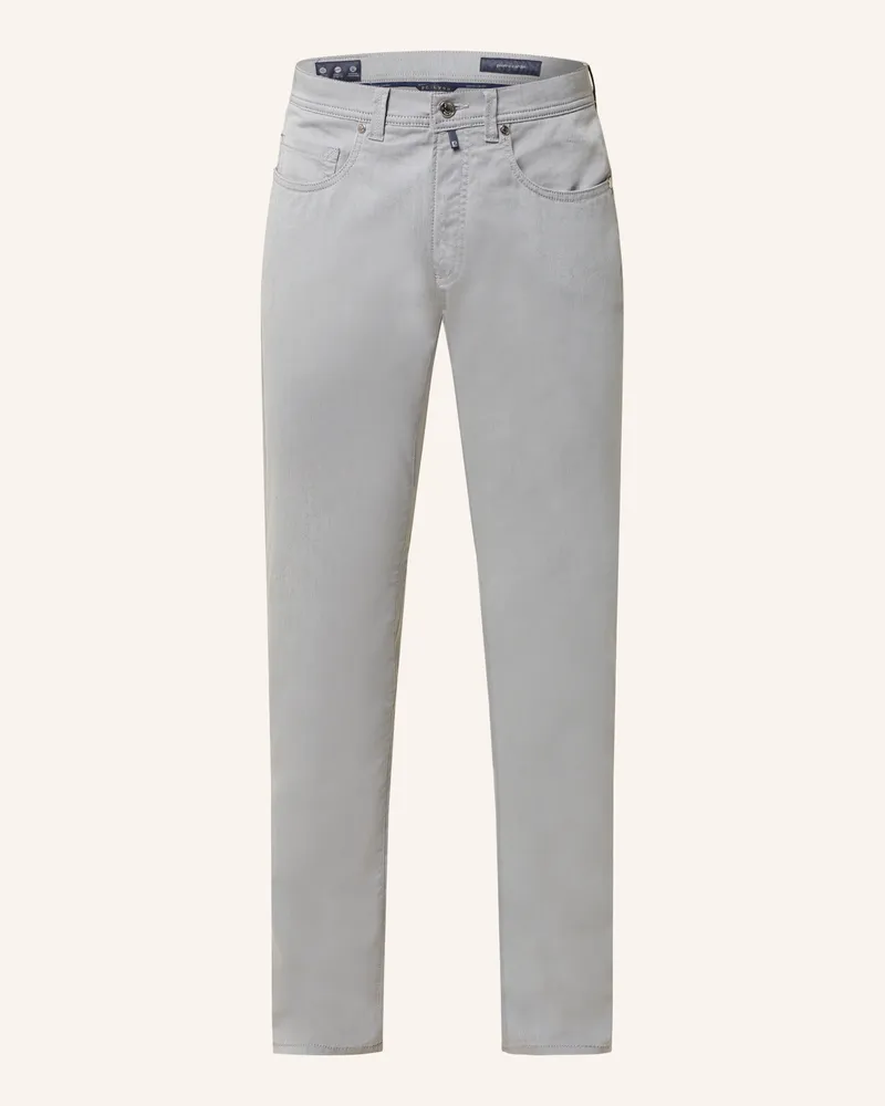 Pierre Cardin Hose PC-LYON Tapered Fit Grau