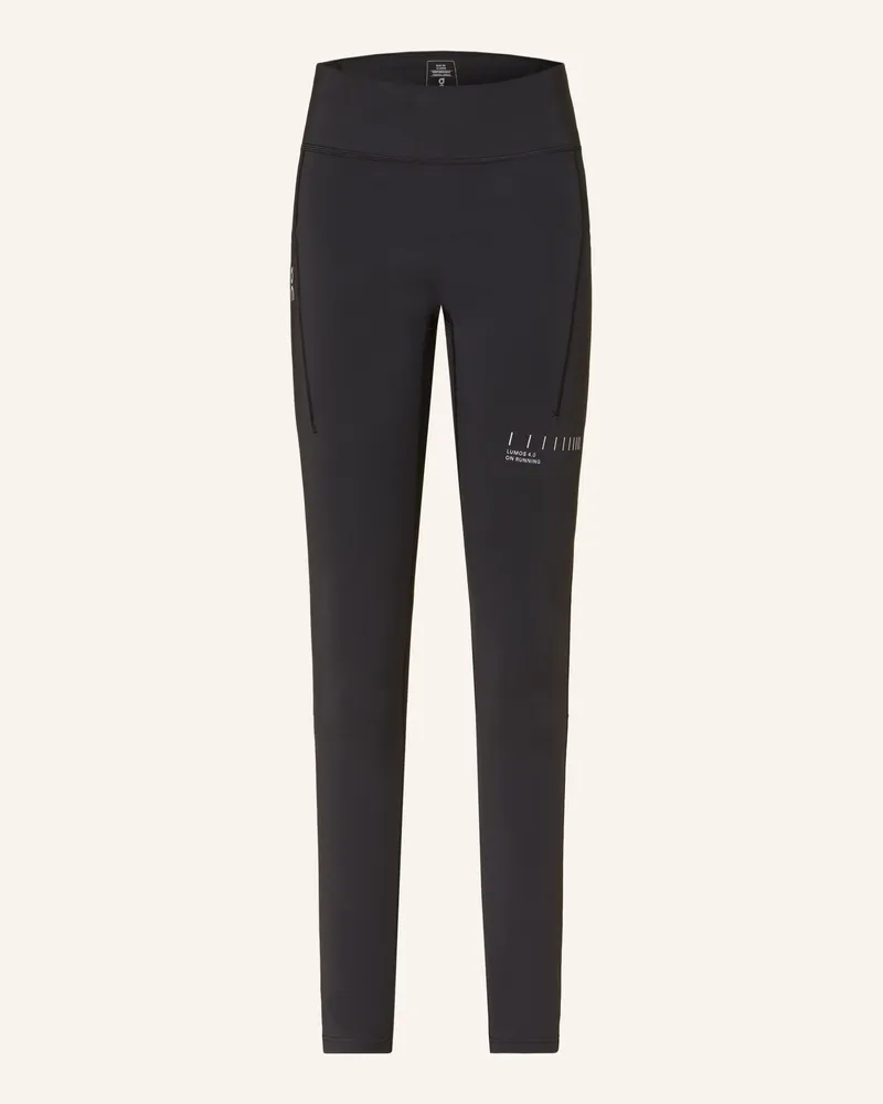 ON Lauf-Tights PERFORMANCE LUMOS Schwarz