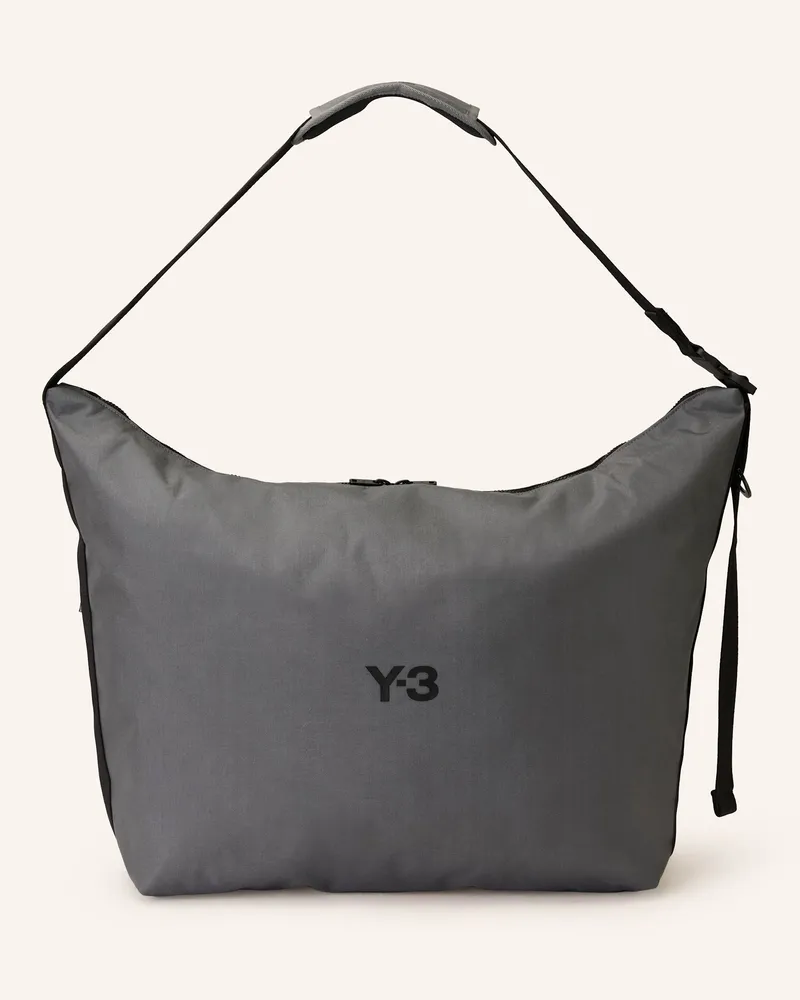 Y-3 Reisetasche Y-3 X BODY LARGE GRANIT Dunkelgrau