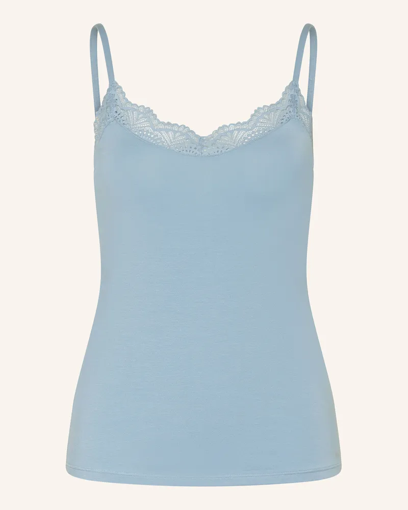 Skiny Schlaftop EVERY NIGHT IN MIX & MATCH Hellblau