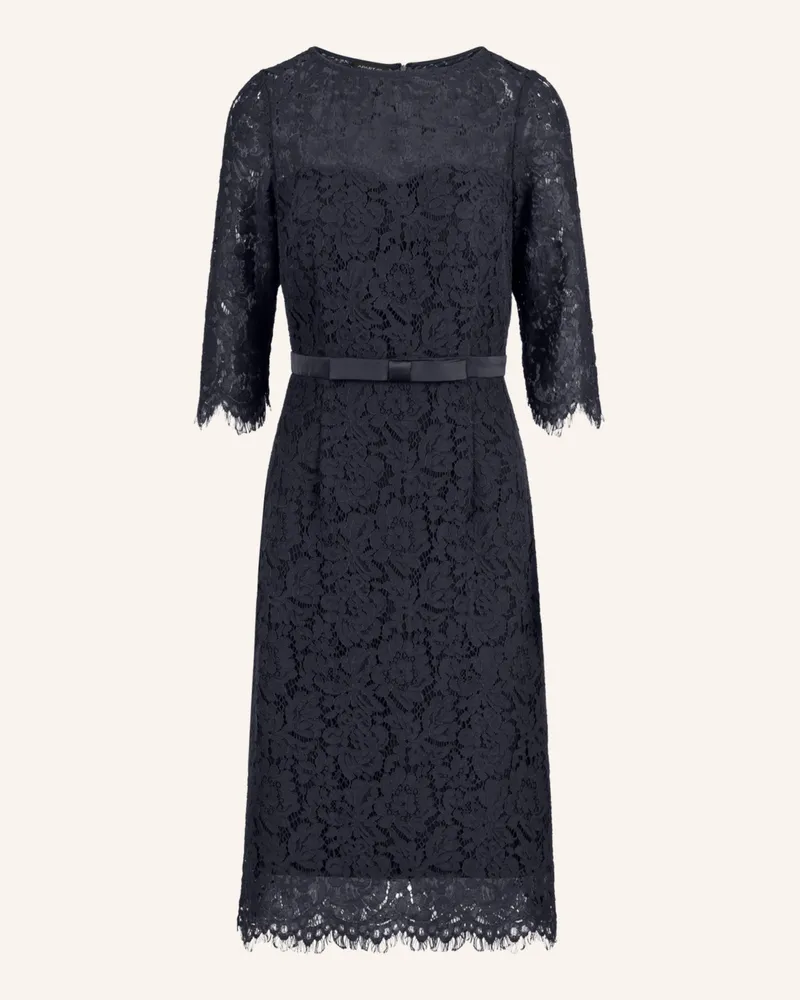Apart Spitzenkleid Dunkelblau