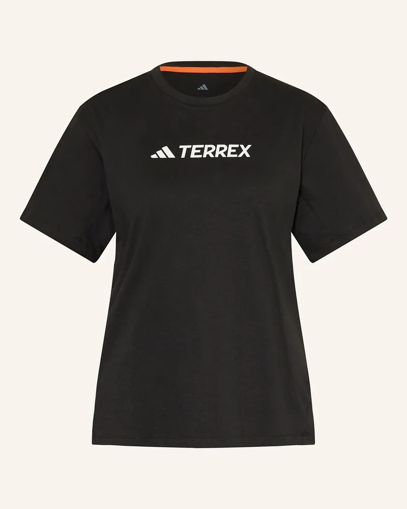 adidas T-Shirt TERREX CLASSIC LOGO Schwarz