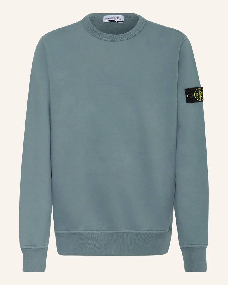 Stone Island Sweatshirt blau Blaugrau