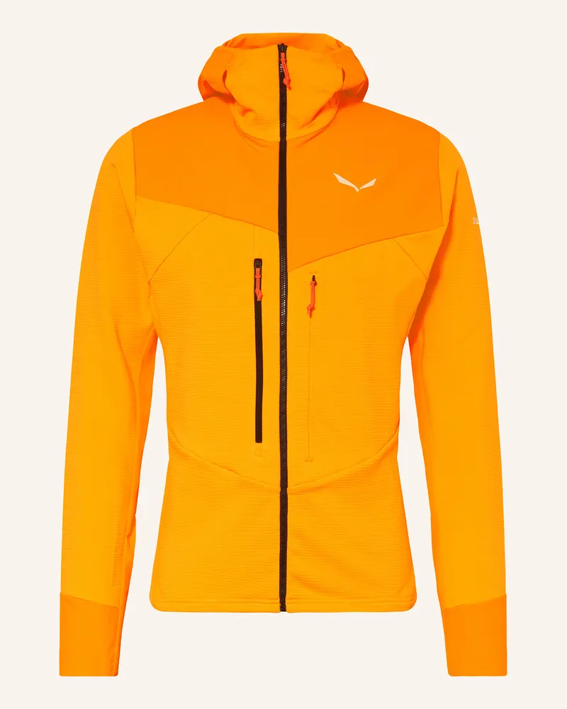 Salewa Midlayer-Jacke AGNER Neonorange