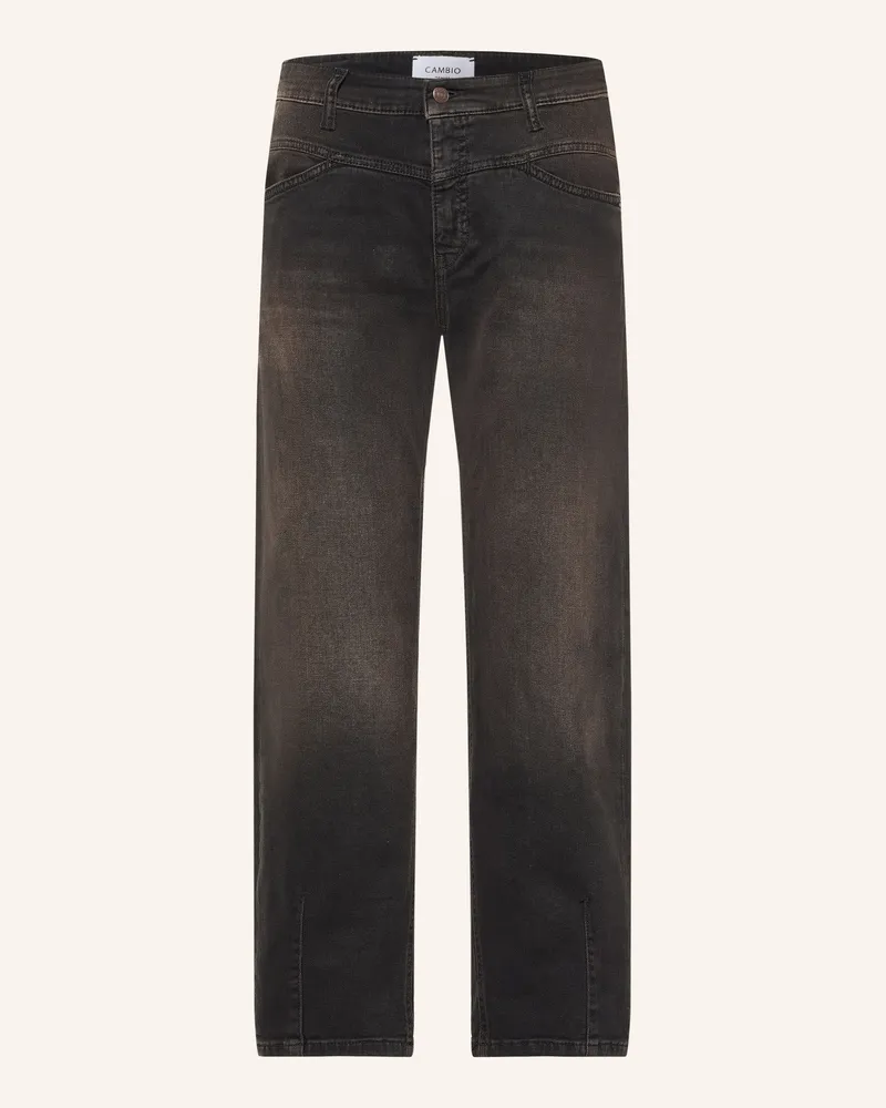 Cambio Barrel Jeans Elin braun 5410