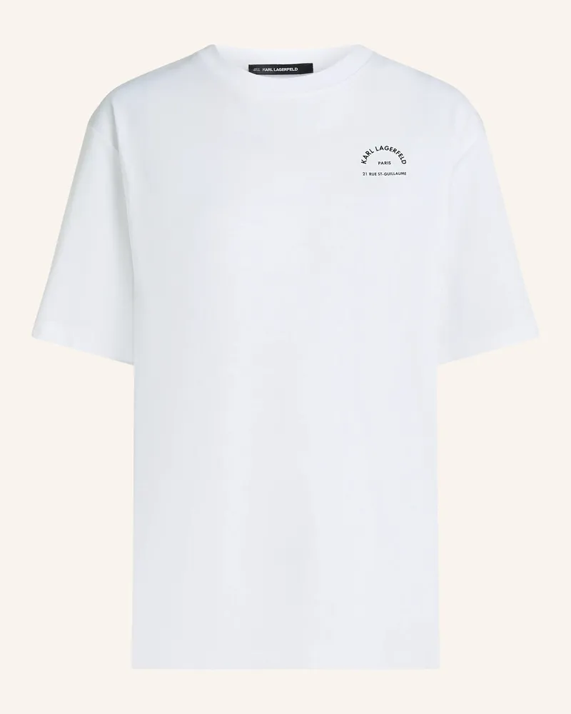 Karl Lagerfeld T-Shirt weiss Weiss
