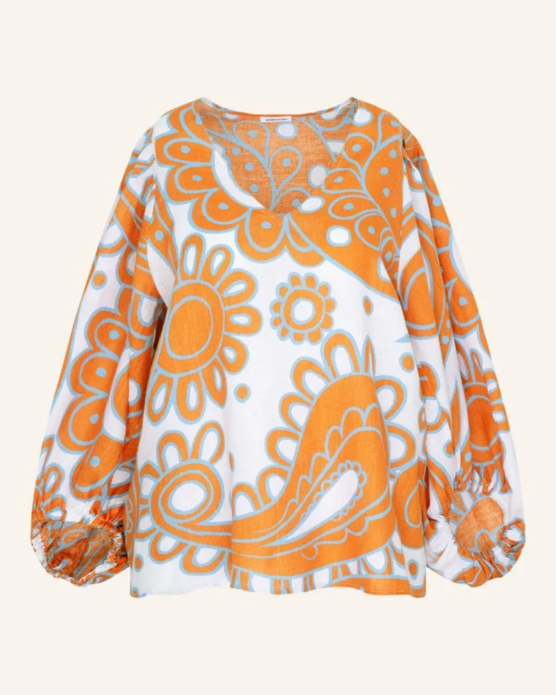 Seidensticker Shirt Orange