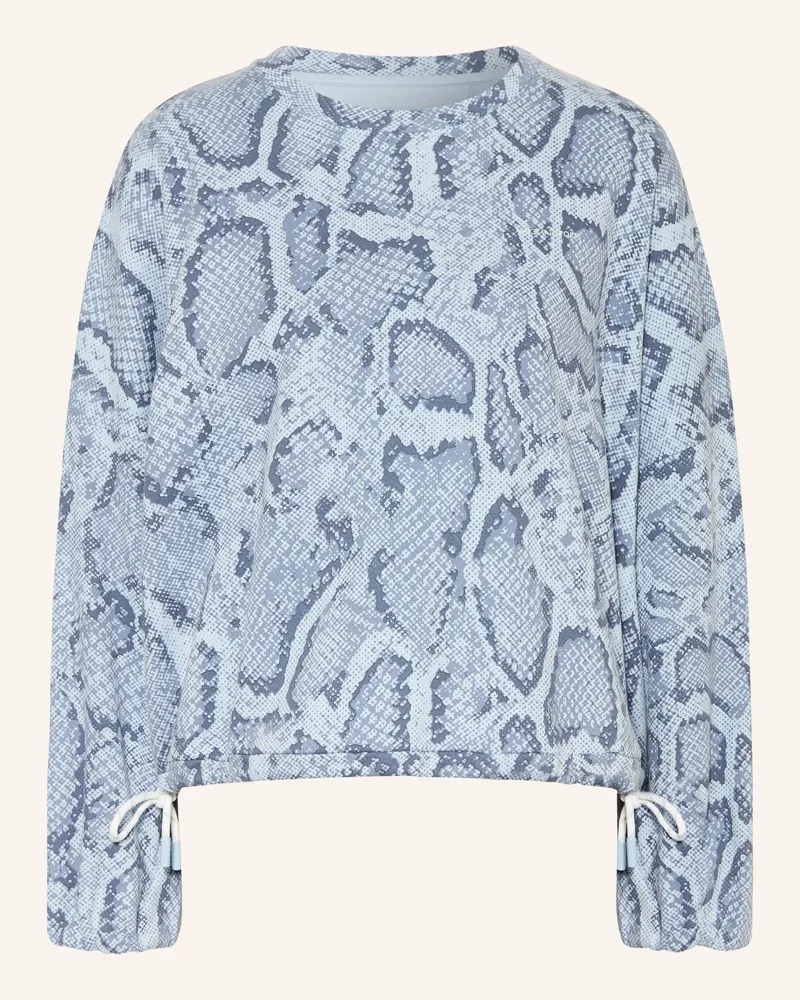 Marc Cain Sweatshirt Mit Pailletten blau 318