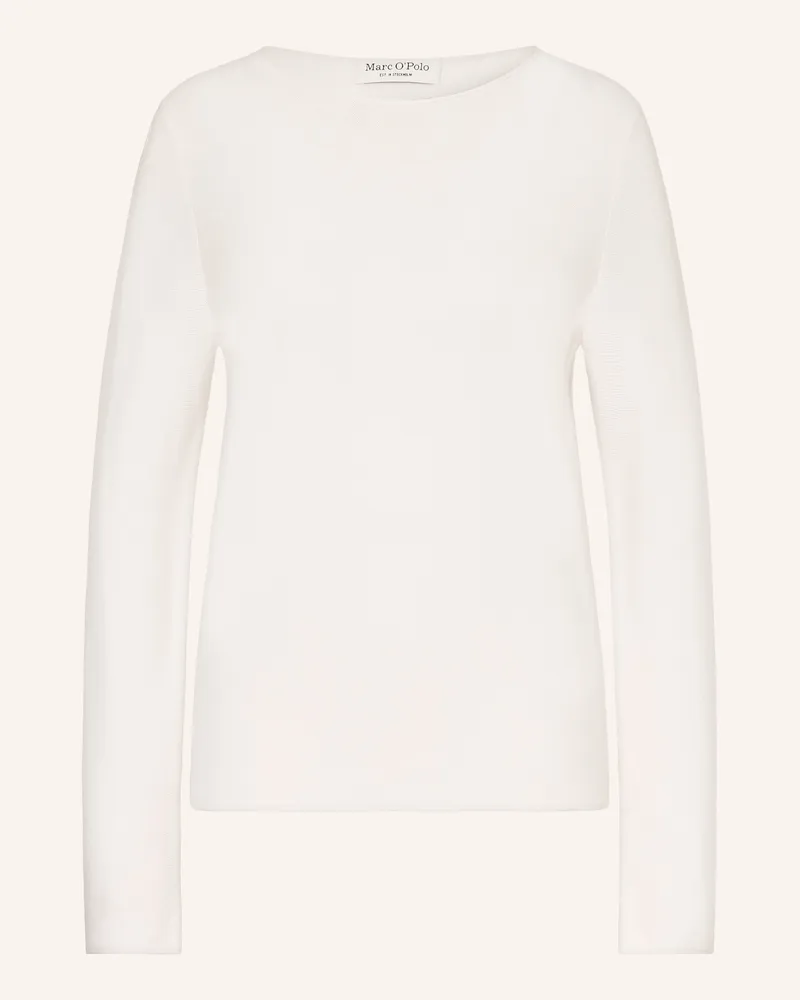 Marc O'Polo Pullover weiss Creme