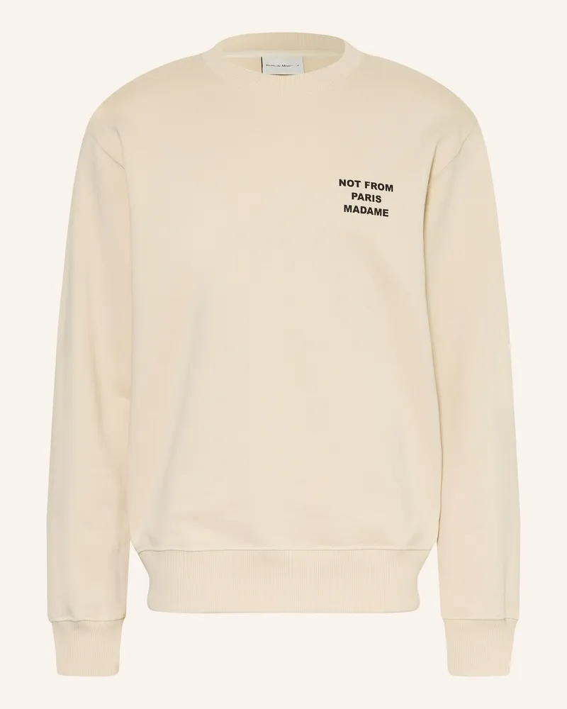 Drôle de Monsieur Sweatshirt Le Sweatshirt Slogan beige Beige