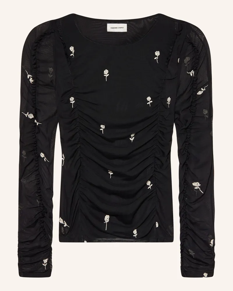Fabienne Chapot Longsleeve Kamea schwarz Schwarz
