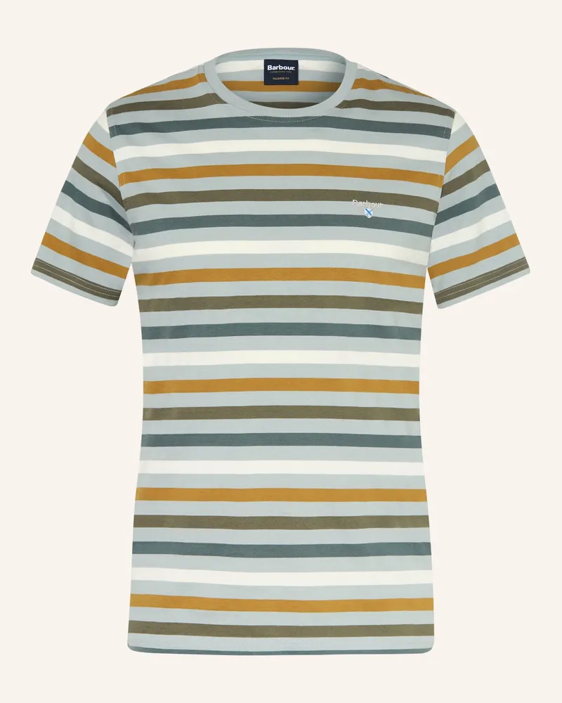 Barbour T-Shirt Rokeby blau Grau