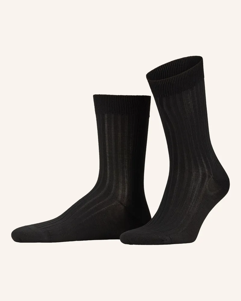 Sandro Socken Mit Seide schwarz Schwarz