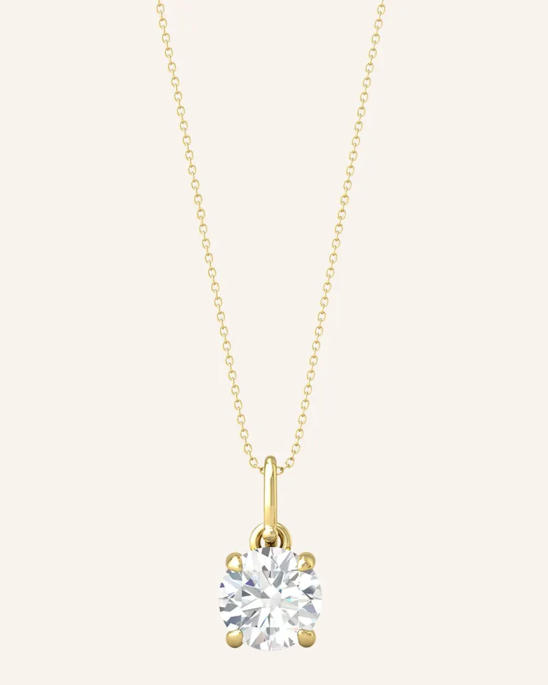 VEYNOU Halskette Ella Aus 14 Karat Gelbgold Und 0,50ct. Diamanten gold Gold