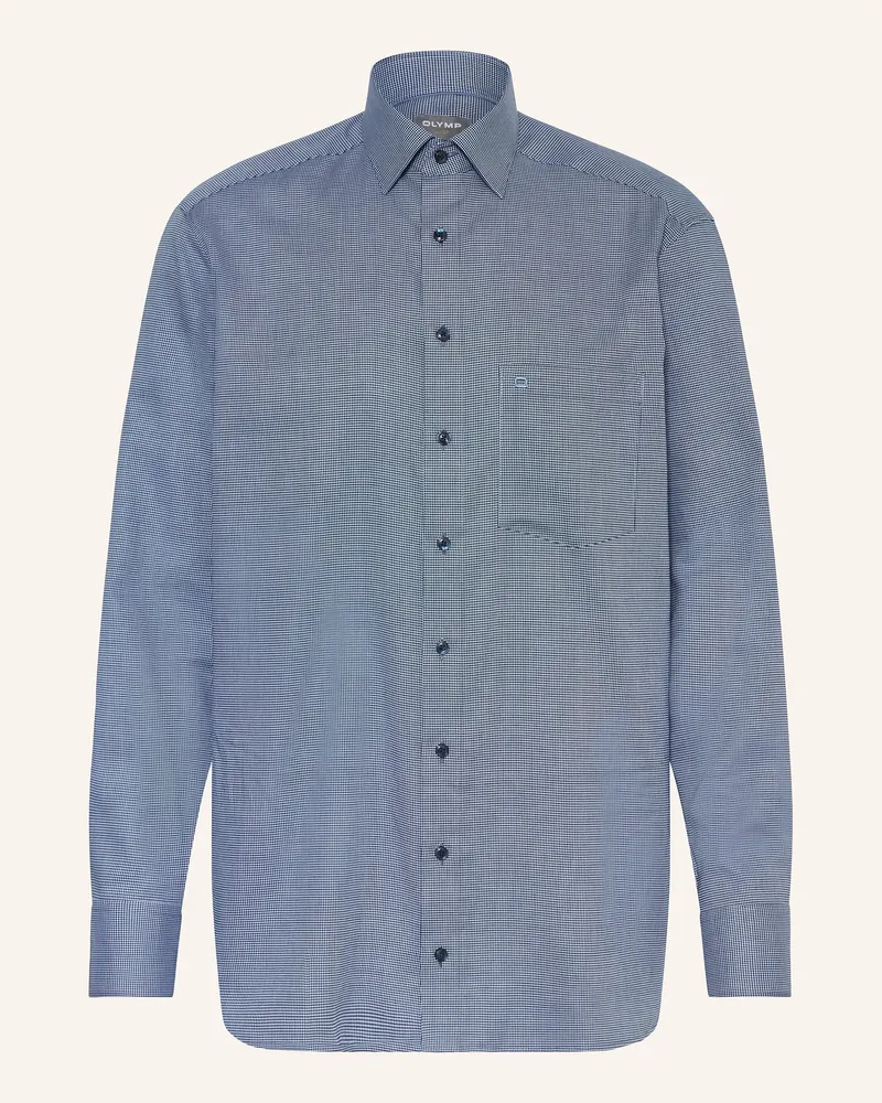 Olymp Hemd Luxor Comfort Fit blau Dunkelblau