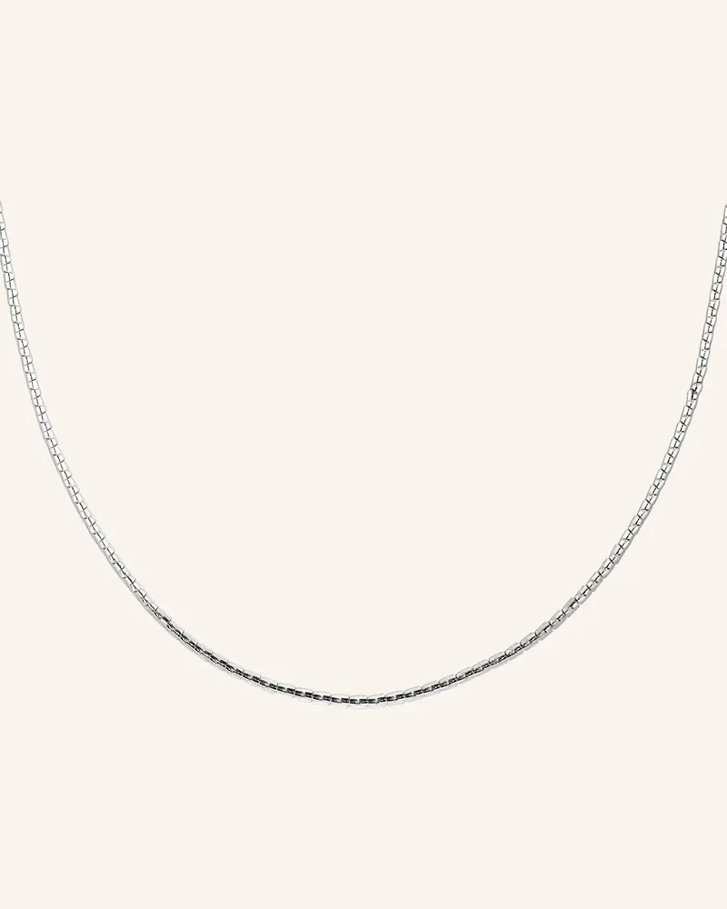 Copenhagen Halskette  Aus  Edelstahl silber Silber