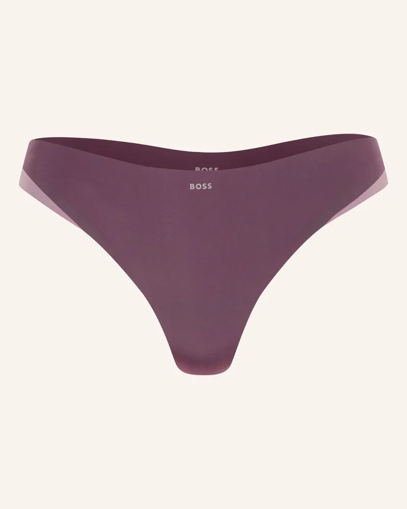 HUGO BOSS String Mirage lila Dunkellila