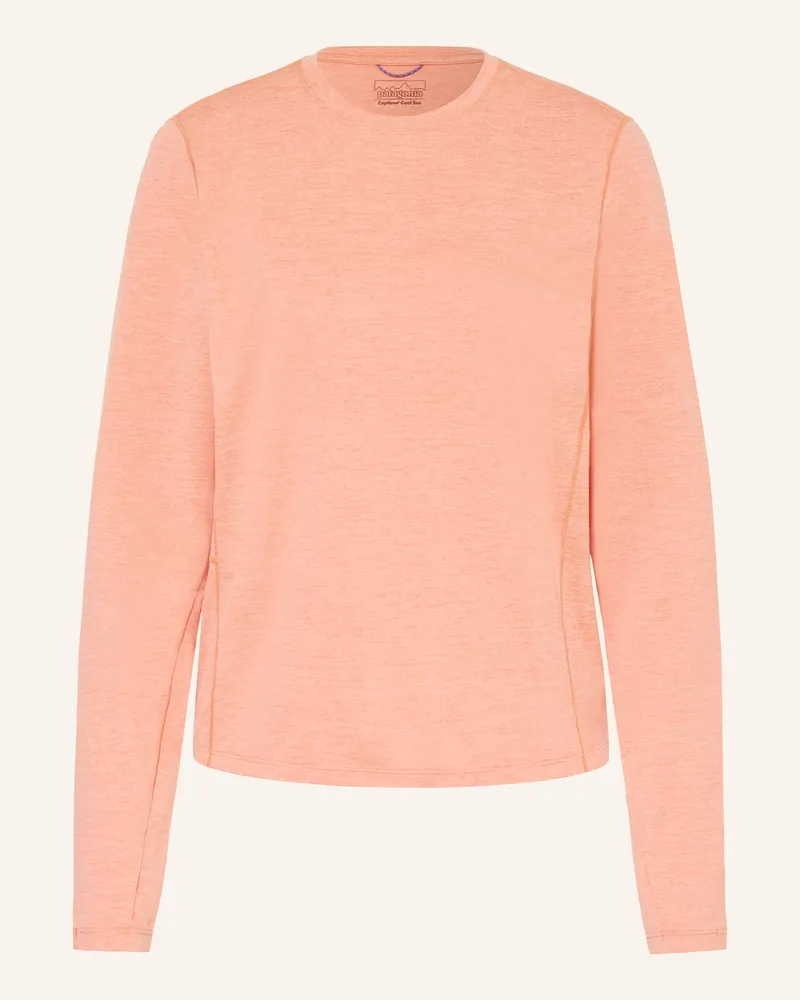 Patagonia Longsleeve Capilene® Cool Sun orange Orange