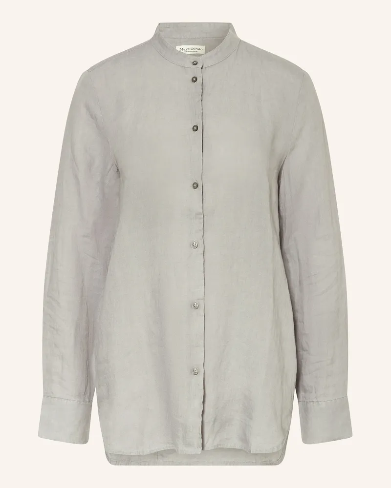 Marc O'Polo Leinenbluse Blaugrau