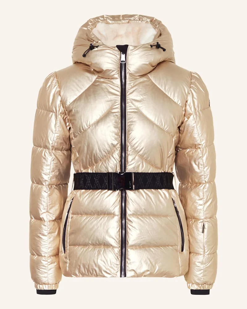 Luhta Skijacke SUUKISVAARA mit Kunstfell Gold