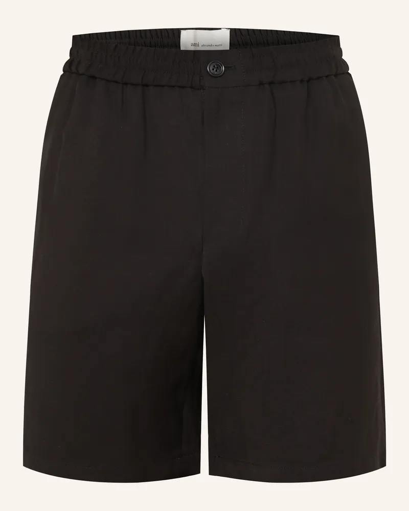 AMI Paris Shorts schwarz Schwarz