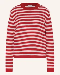 Mrs & HUGS Pullover mit Cashmere Rot