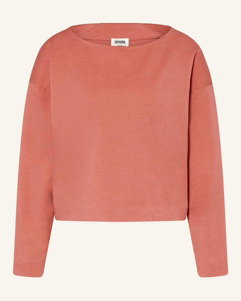 Drykorn Longsleeve Yene rot Hellrot