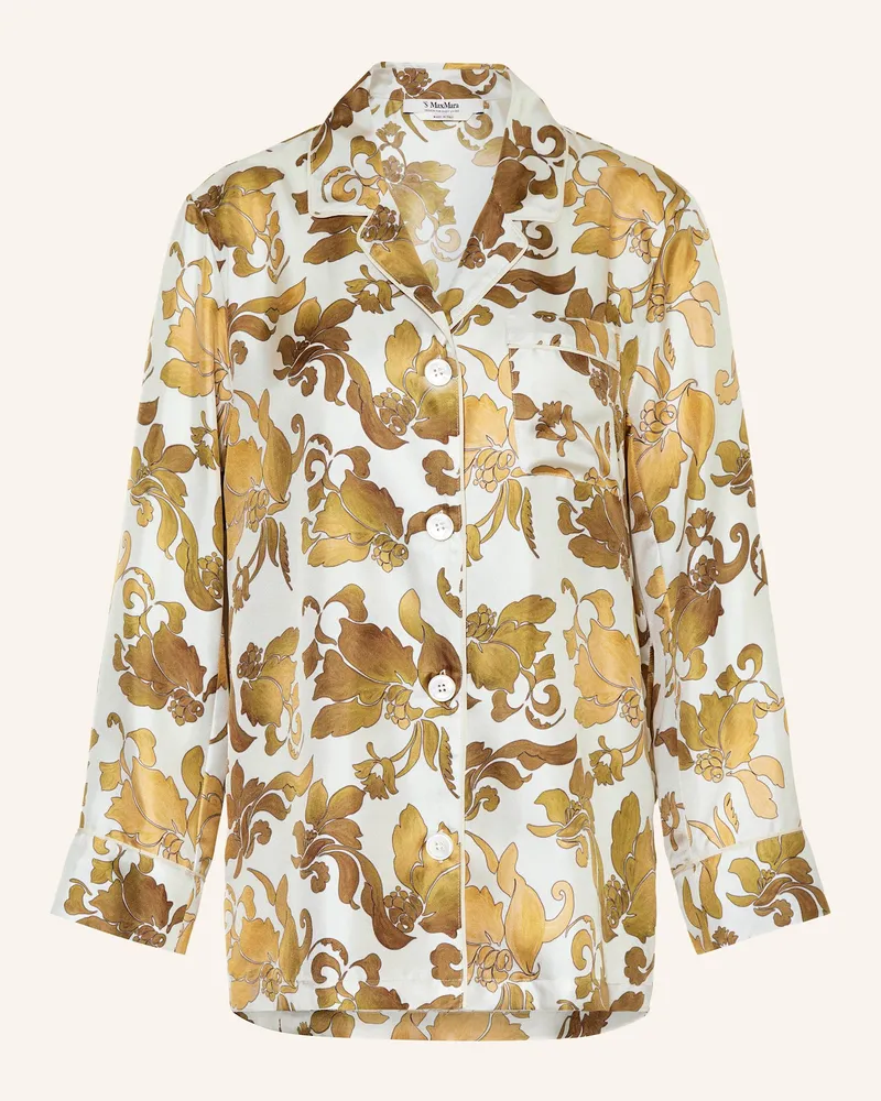 Max Mara Seidenbluse ALAN Weiss