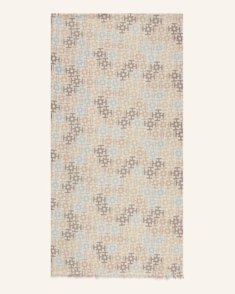 hemisphere Cashmere-Schal mit Seide Beige