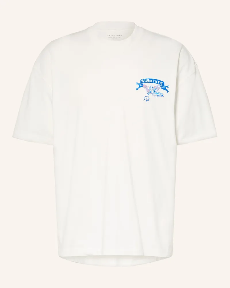AllSaints Oversized-Shirt Cray weiss Weiss