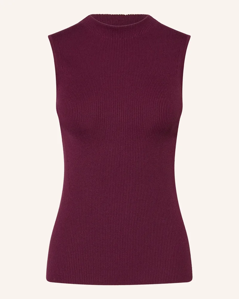HUGO BOSS Stricktop Feskies rot Dunkelrot