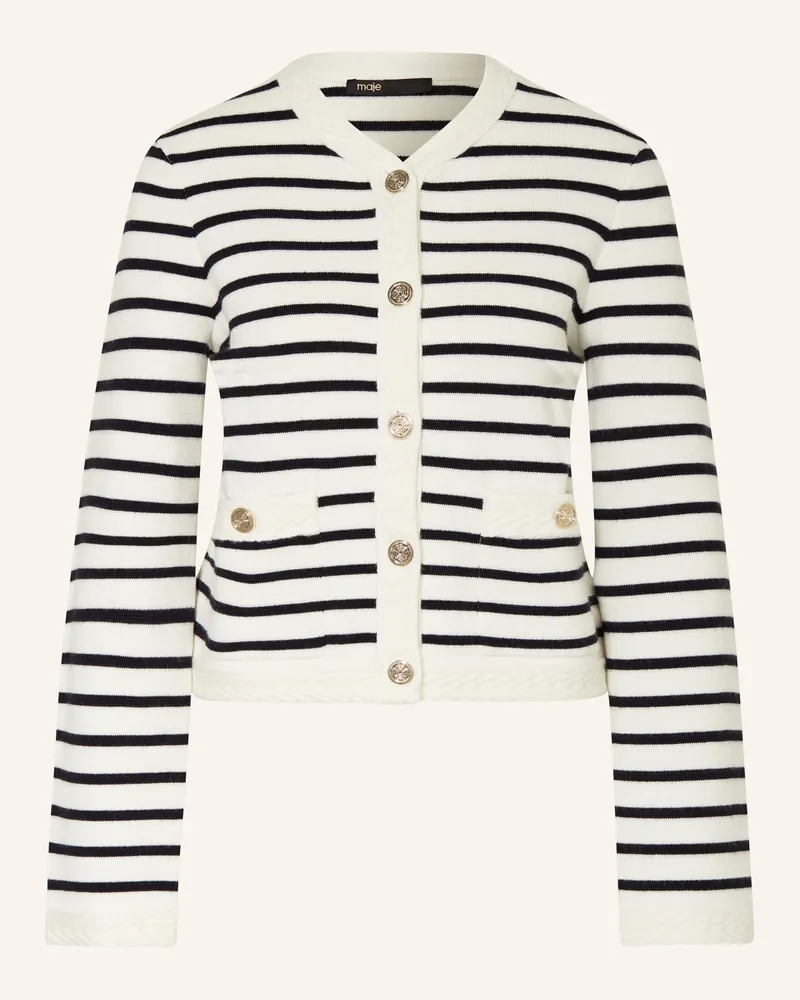 Maje Strickjacke Ecru