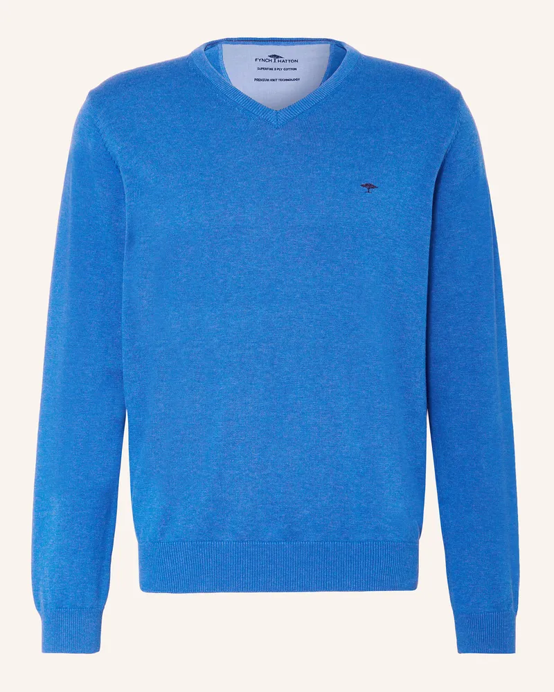 Fynch-Hatton Pullover Blau