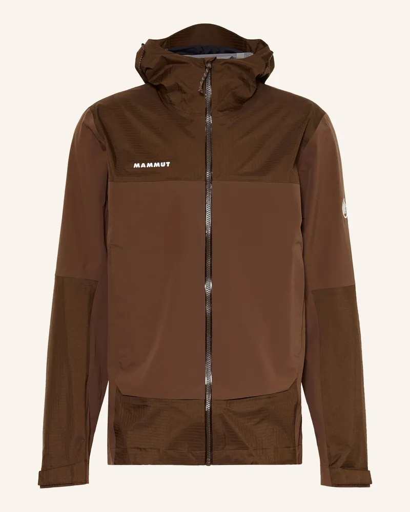 Mammut Hardshell-Jacke Ducan Guide Hs Hooded braun Braun