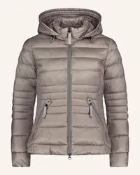 Betty Barclay Steppjacke mit abnehmbarer Kapuze Grau