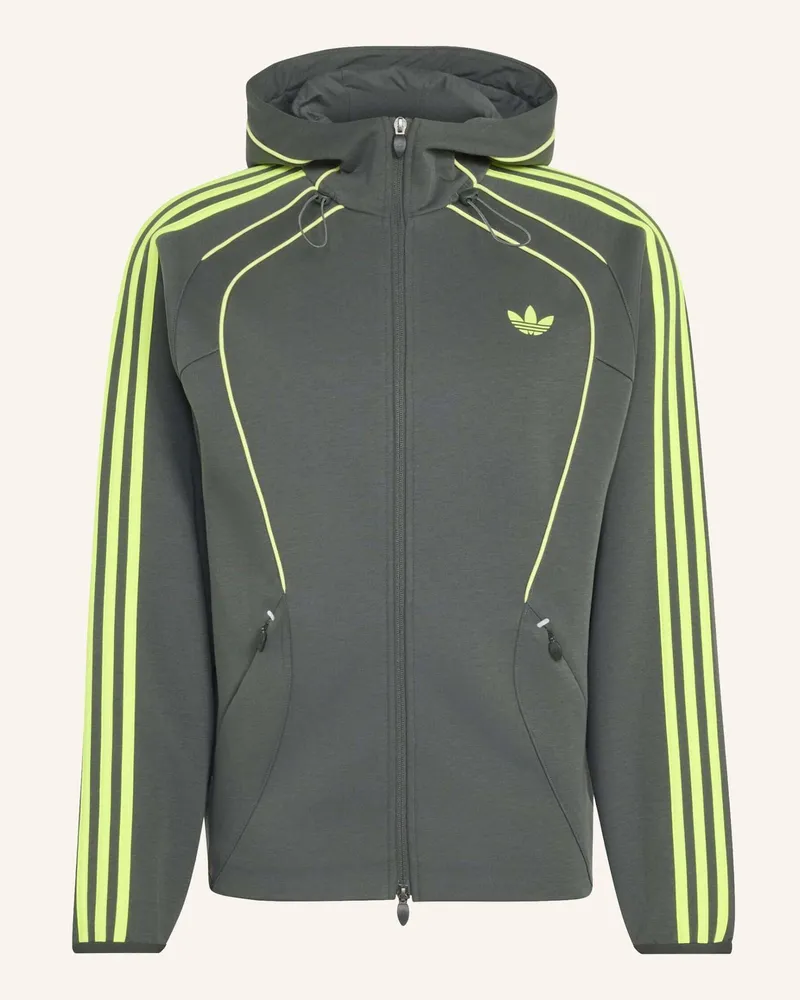 adidas Spacer Teamgeist 26 Cutline Kapuzenjacke schwarz Schwarz