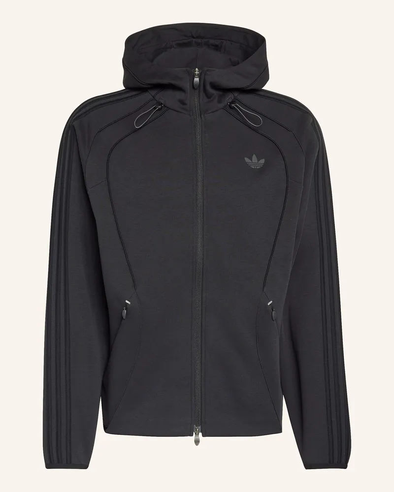adidas Spacer Teamgeist 26 Cutline Kapuzenjacke schwarz Schwarz