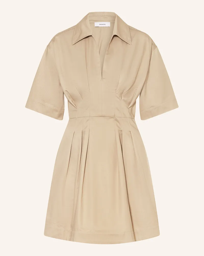 Reiss Kleid ROSALIE Hellbraun