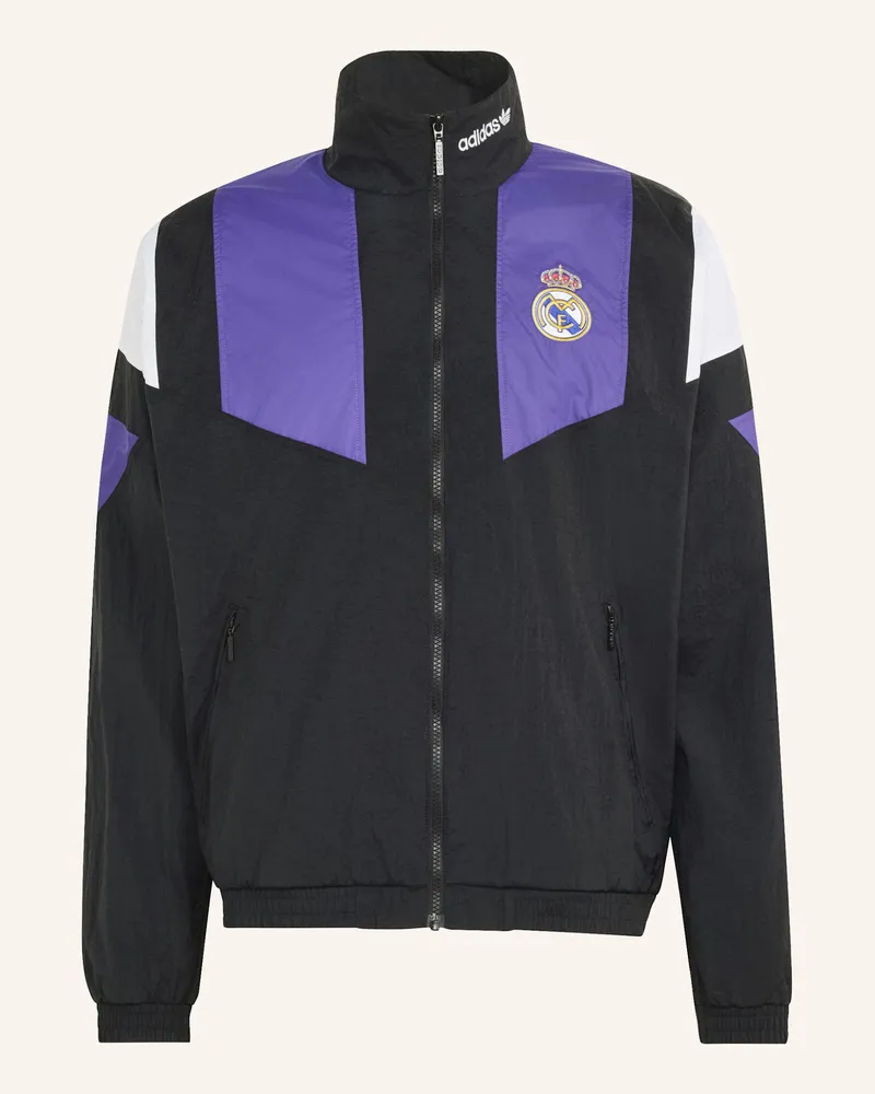 adidas Real Madrid Eqt Trainingsjacke schwarz Schwarz