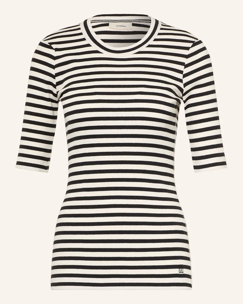 InWear T-Shirt Dagnaiw schwarz Weiss