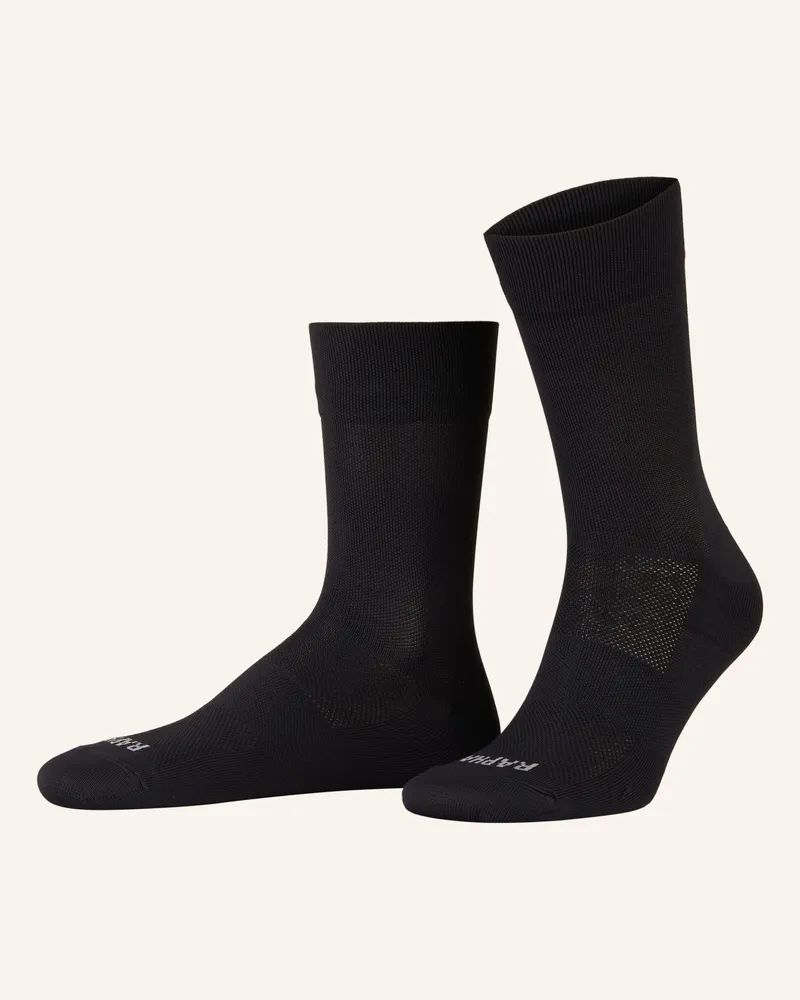 Rapha Radsocken Pro Team schwarz Blw