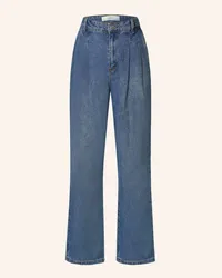 Y.A.S Straight Jeans Blau