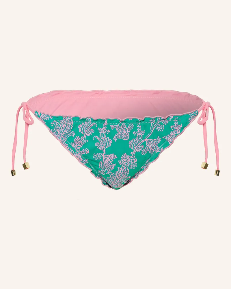 Heidi Klein Triangel-Bikini-Hose SANTA ROSA zum Wenden Grün